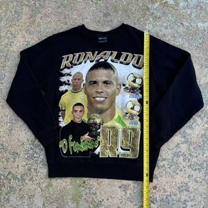 R9 Ronaldo Y2K Soccer Crewneck